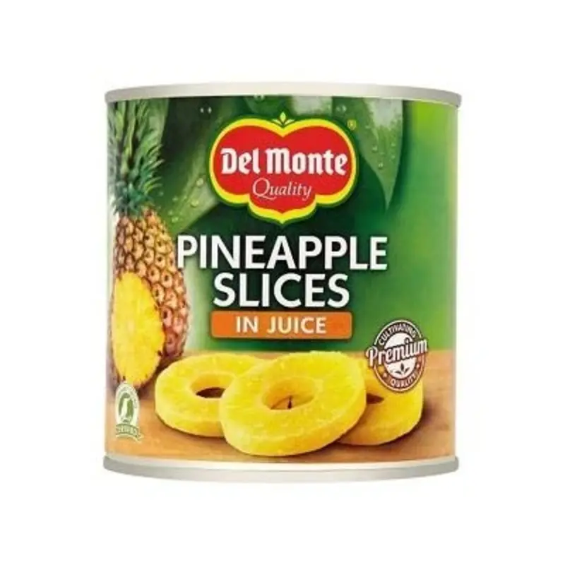 Del Monte Pineapple Slices In Juice 432g